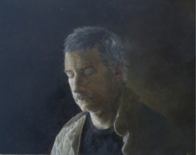 The Artist's Father, oil on panel, SOLD